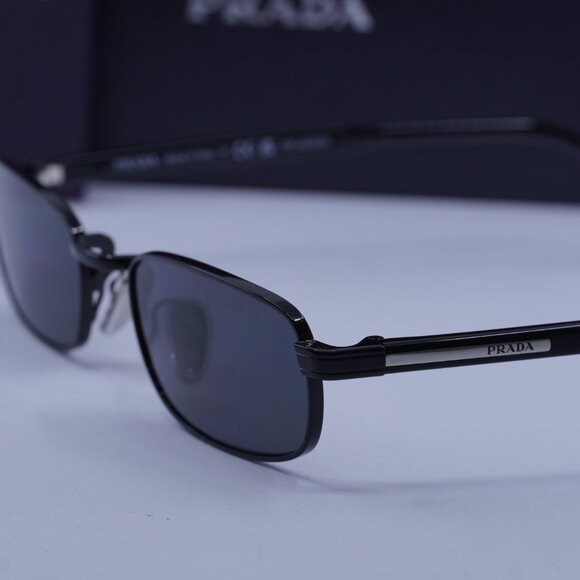 Prada PRB54S 1AB5Z1 Rectangle Sunglasses – Black - Picture 9 of 10